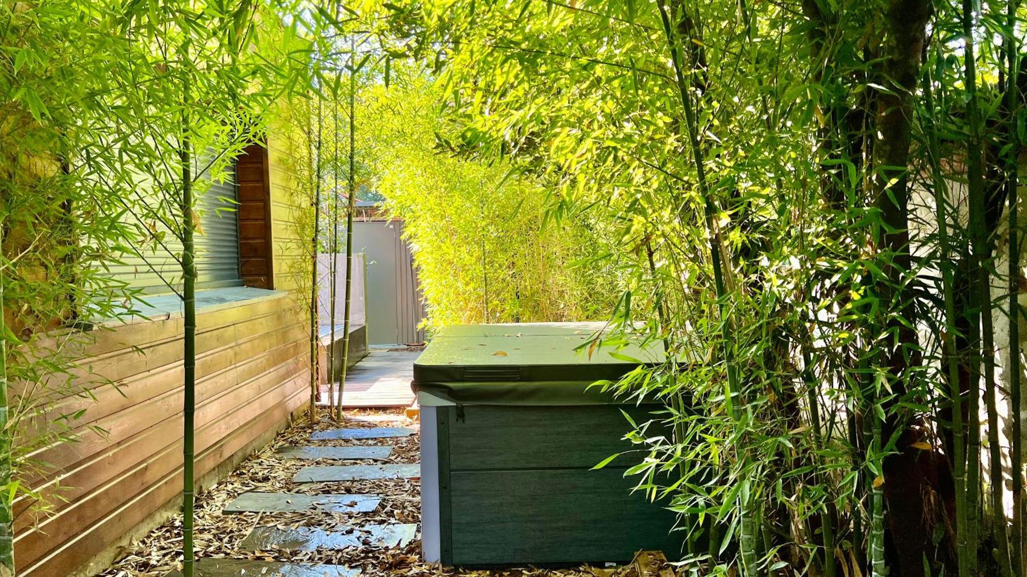 La Villa Canopee - Piscine Chauffee-Fibre-Clim-Jacuzzi 居让梅斯特拉 外观 照片